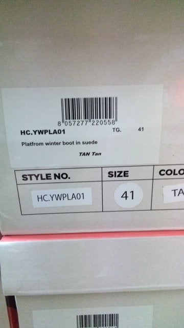 COLORS OF CALIFORNIA Tronchetto suede tan YWPLA01 PLATFORMWINTER-TAN