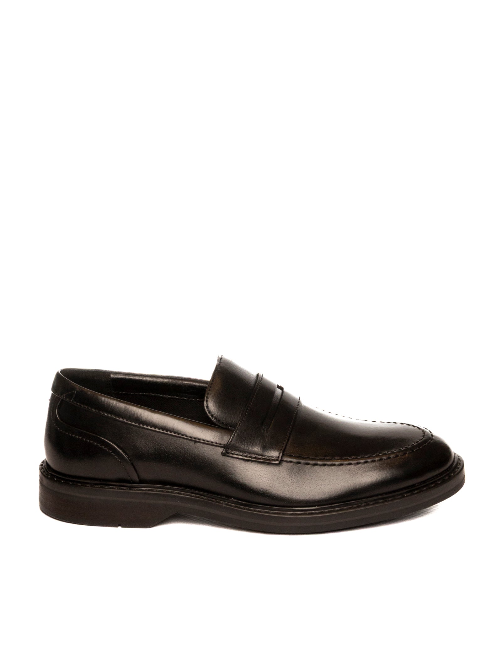 CLARKS ENGLAND Mocassino aldwin pelle nero ALDWIN 261785429-NERO