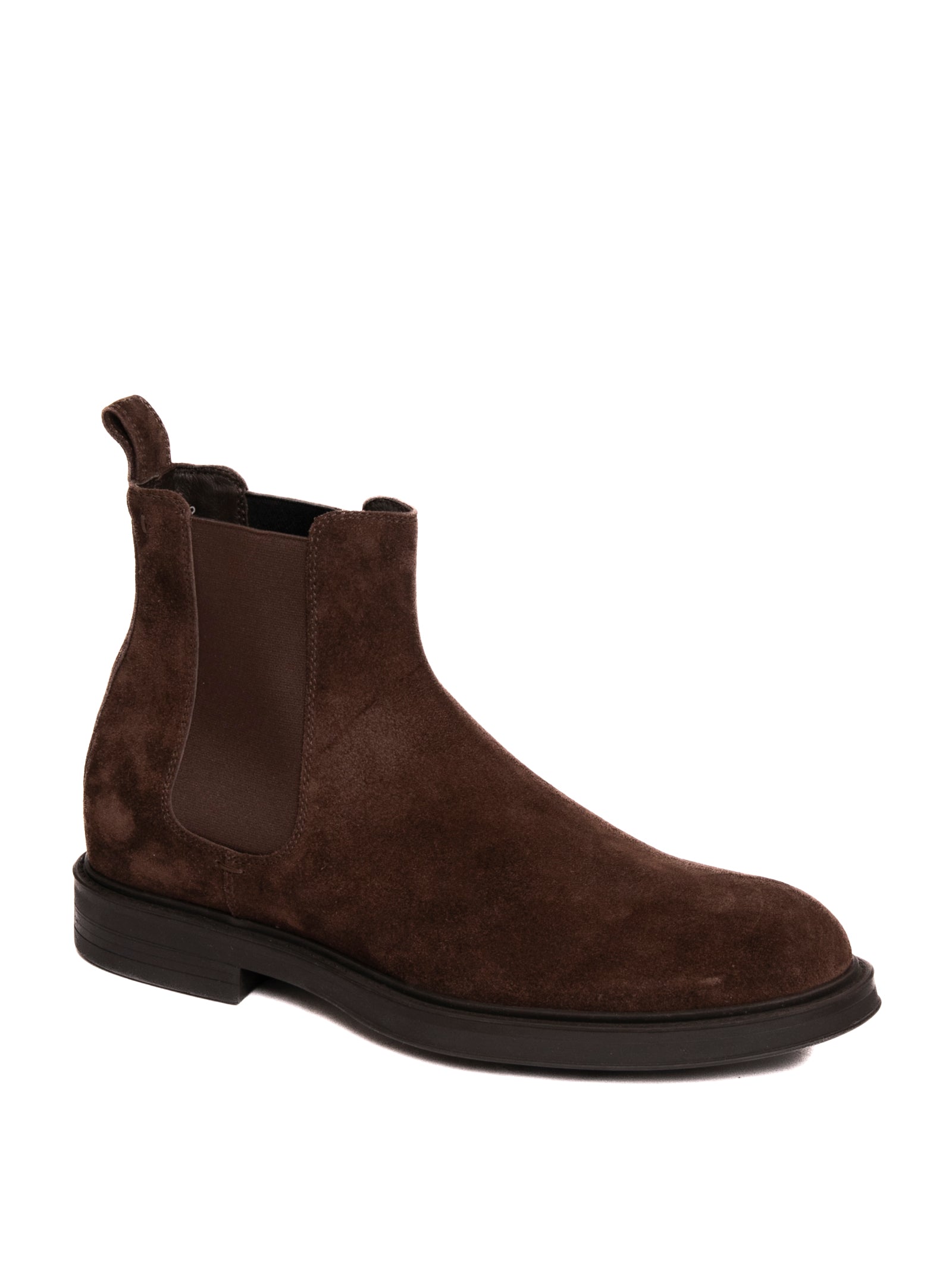 HENDERSON stivaletto in camoscio marrone <BR/> R82503 SUEDE-FONDENTE