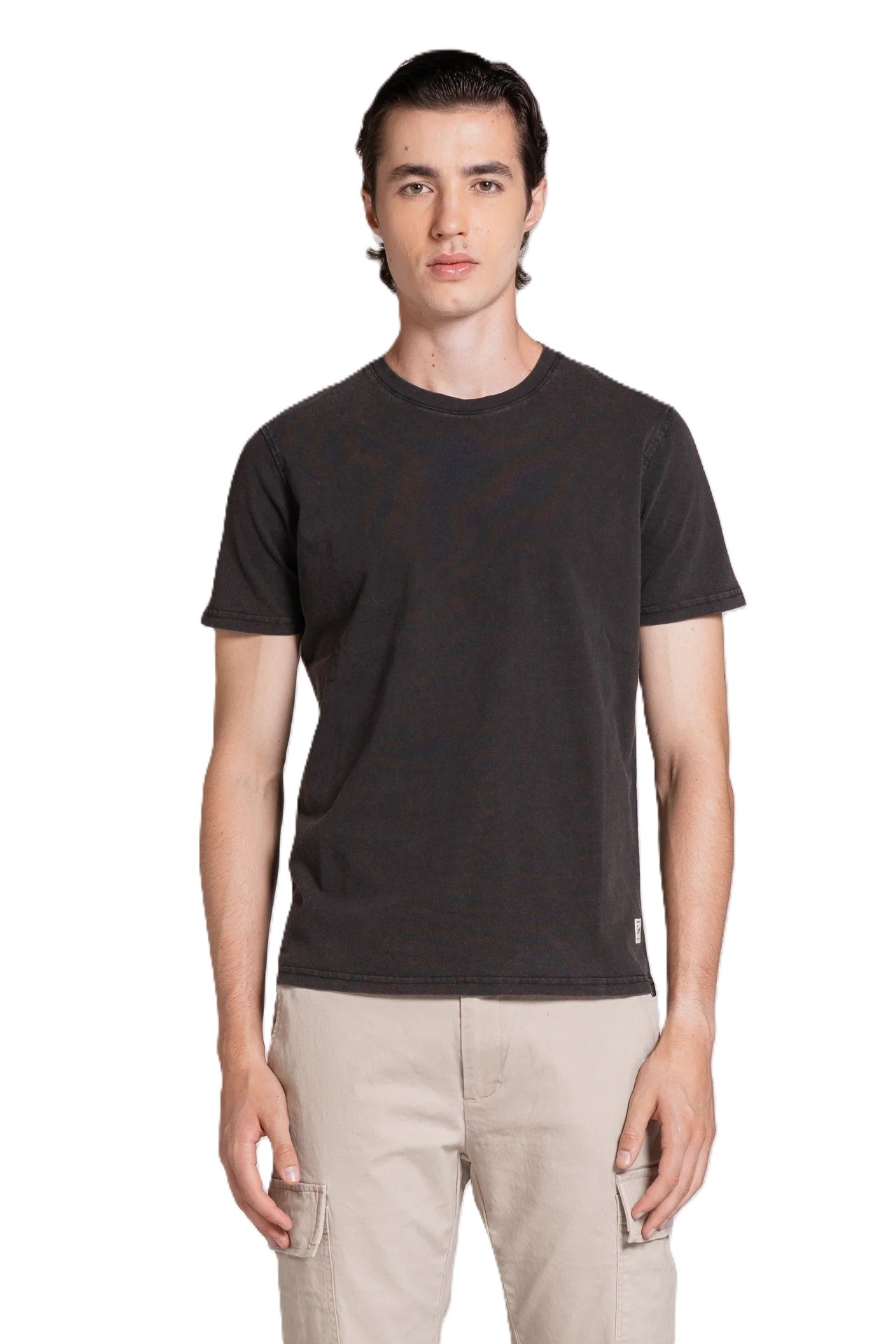 IMPURE t-shit cotone nero JOSHUA COTONE-BLACK