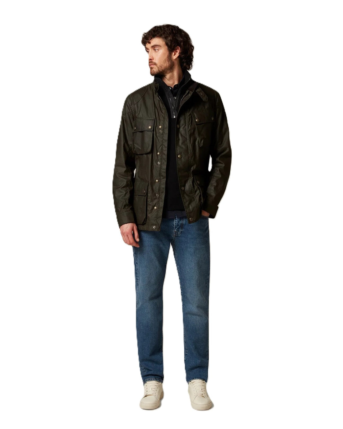 BELSTAFF 105300 FIELDMASTER-OLIVE