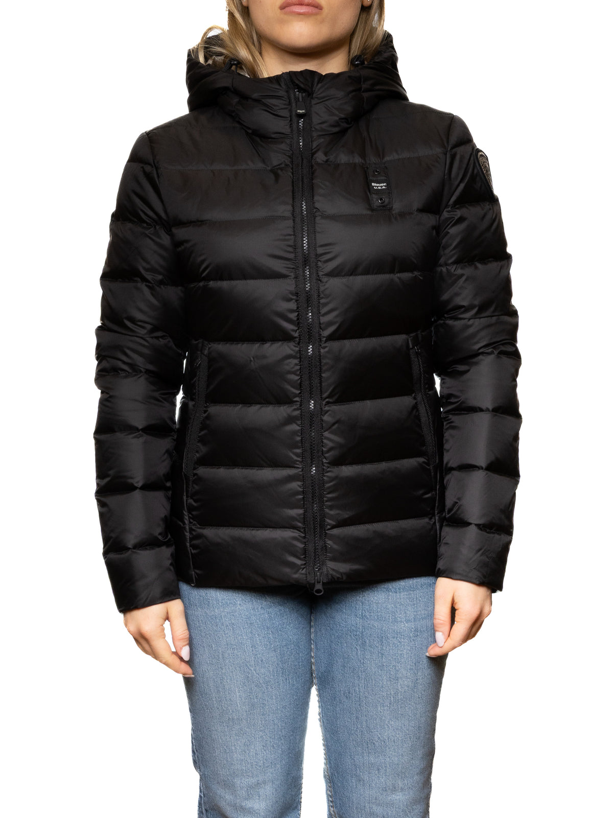 BLAUER Piumino charme nero C03037 CHARME-999EI
