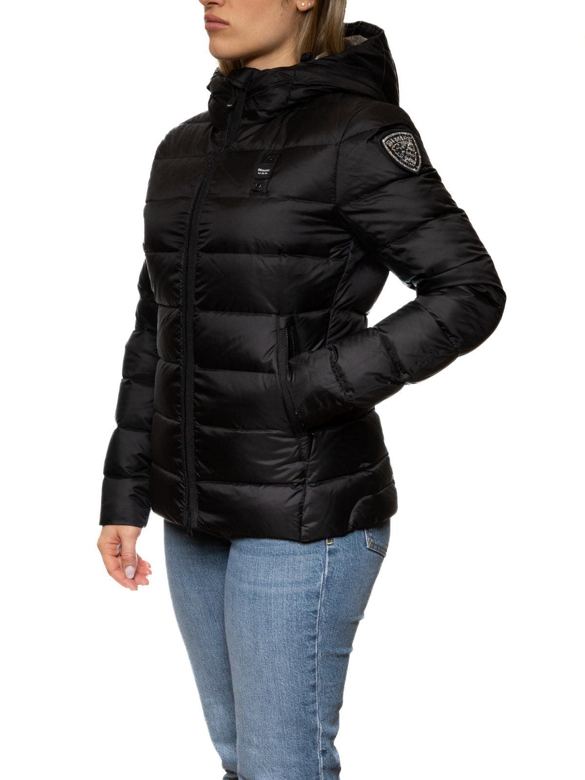 BLAUER Piumino charme nero C03037 CHARME-999EI