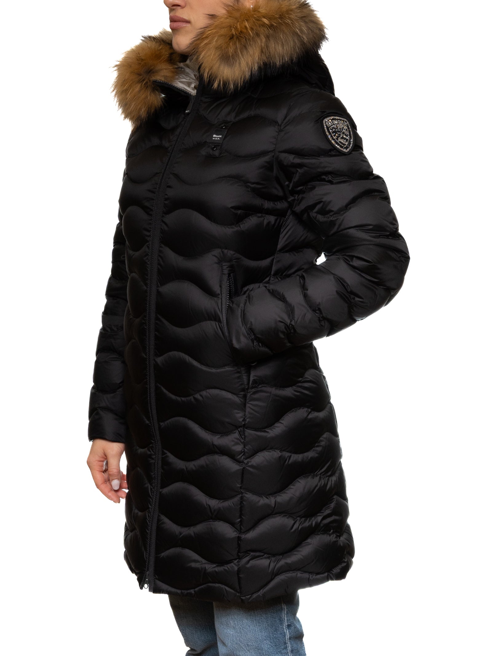 BLAUER piumino lynel nero K03527 LYNEL-999EI