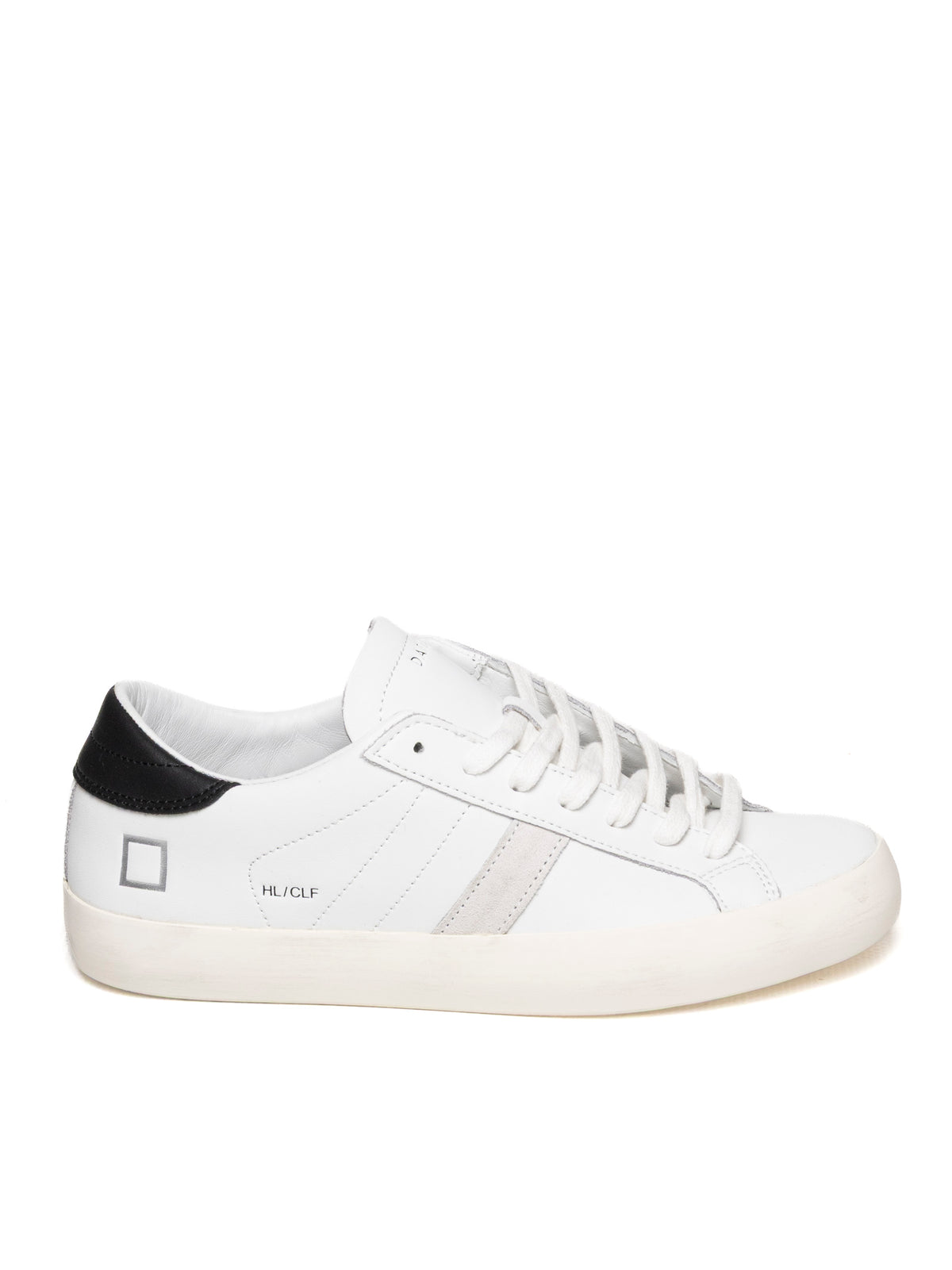 D.A.T.E. HILL LOW D CALF-WHT/BLK