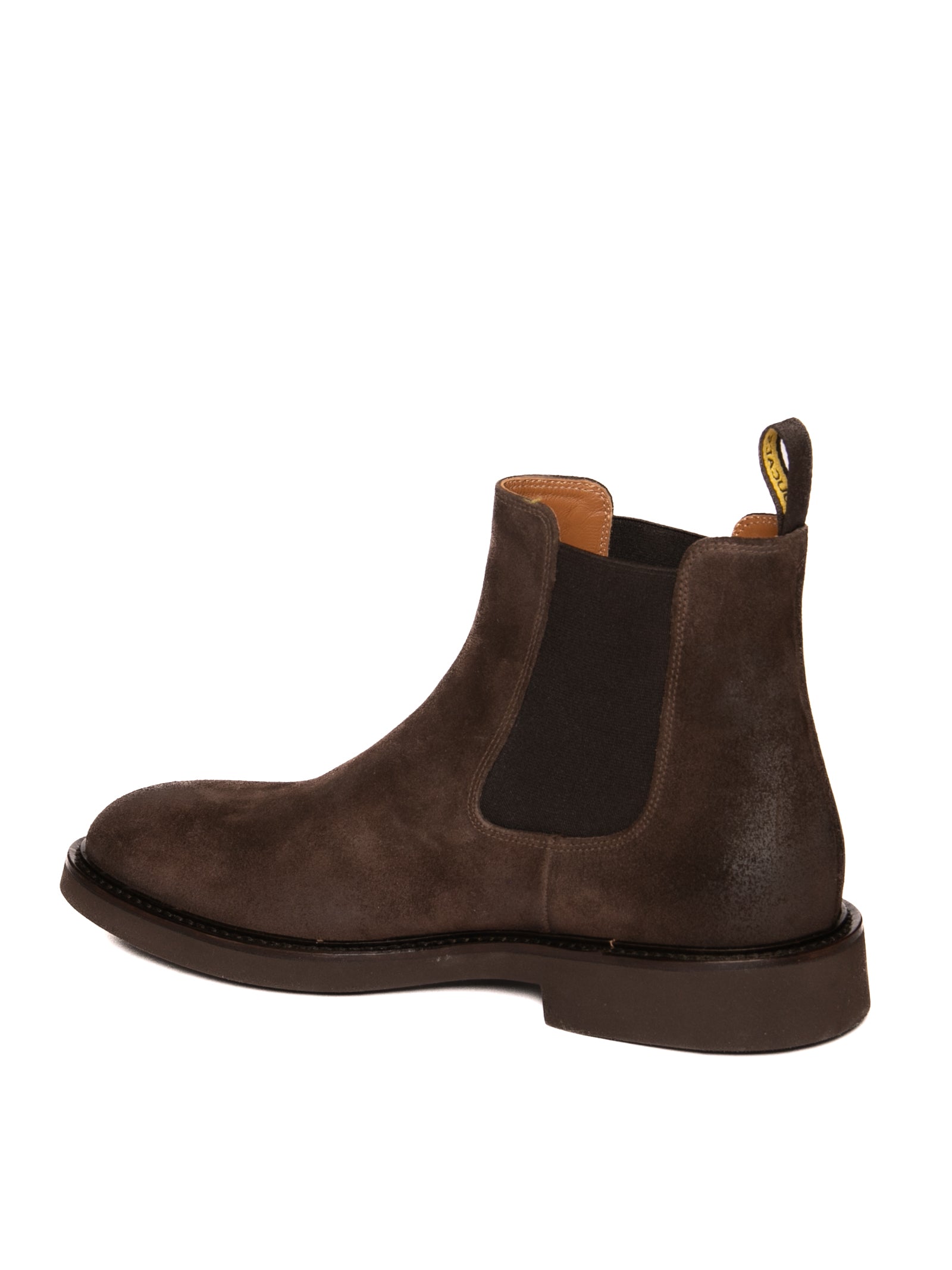 DOUCAL'S beatles in camoscio testa di moro<BR/> 1343 VISONE-TERRE