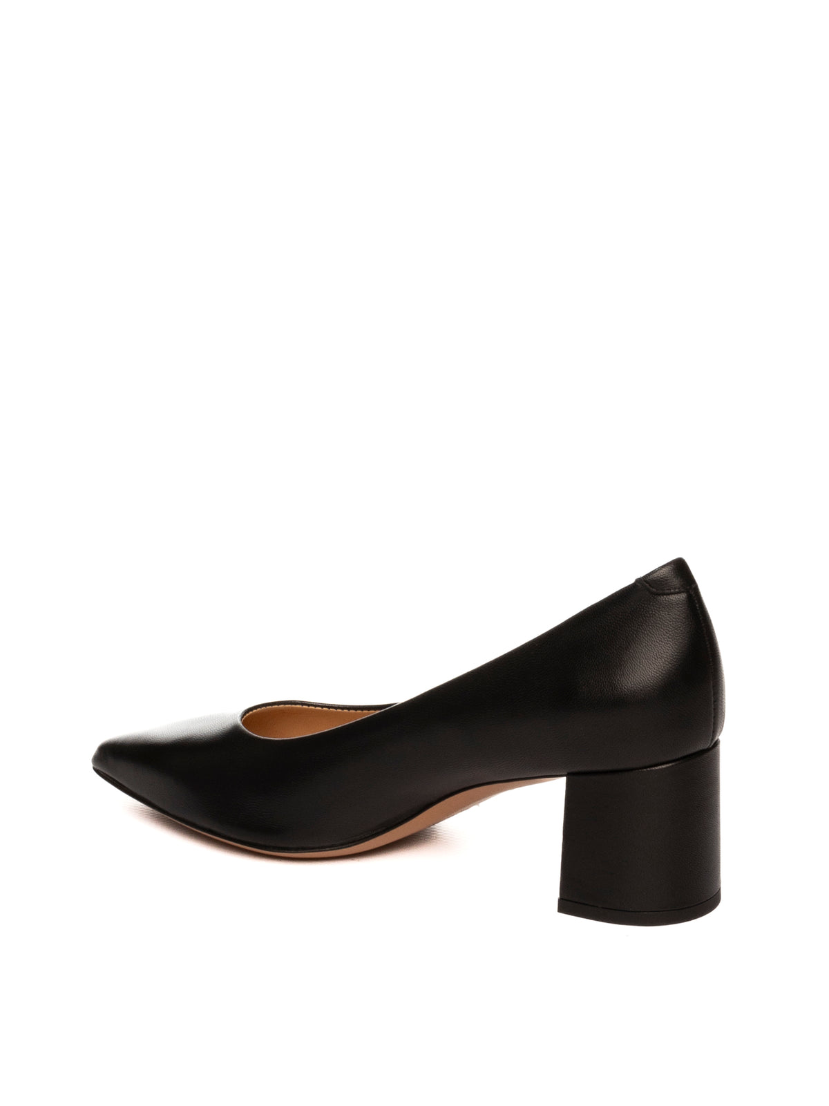 FRANCO RUSSO décolleté in nappa nero<BR/> 1601S NAPPA-NERO