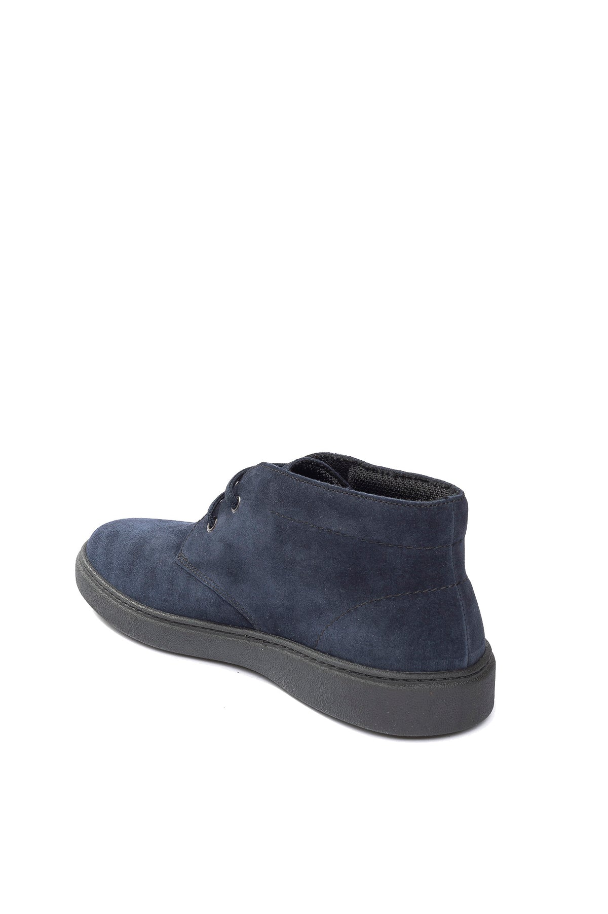 FRAU polacchino in pelle scamsociata blu<BR/> A19C5 WAXY-BLU
