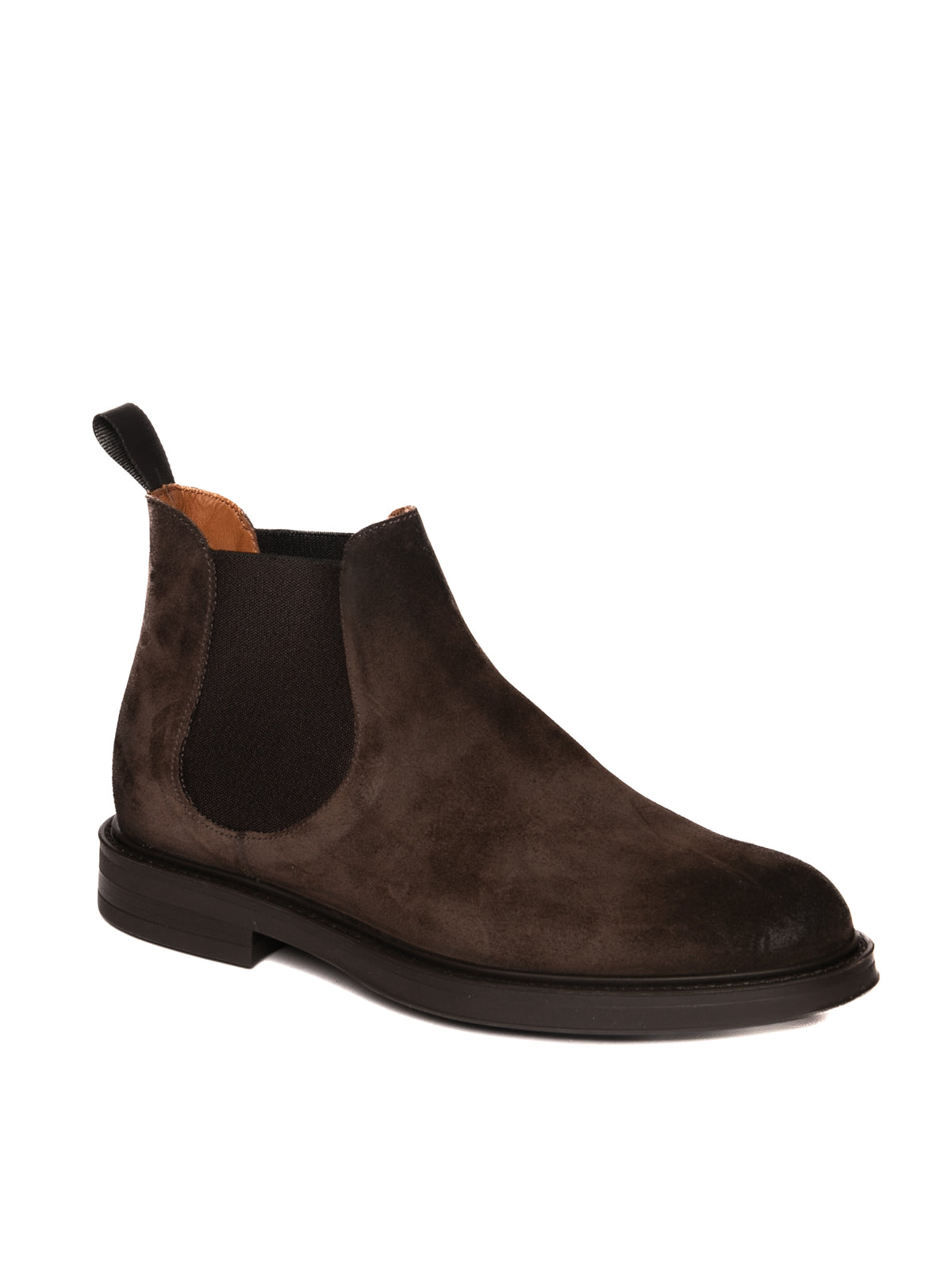 FRAU beatles in pelle scamosciata pepe <BR/> A73C3 WAXY-PEPE