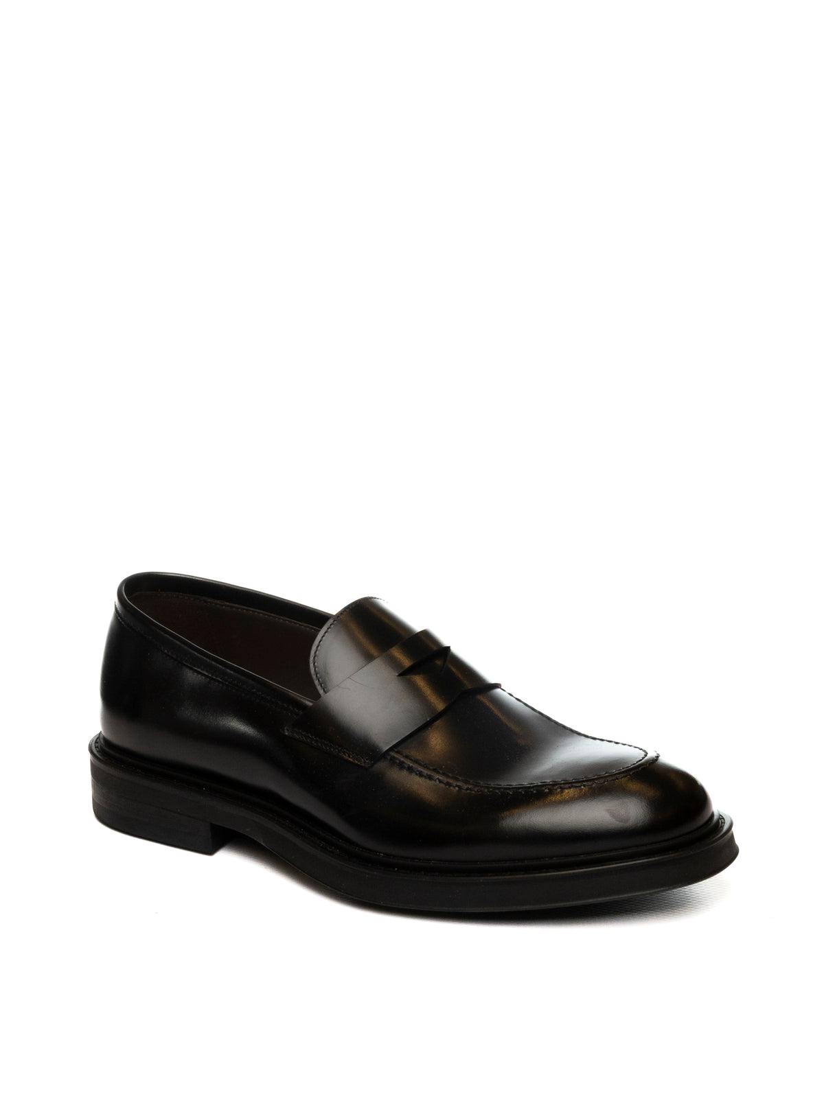 GREEN GEORGE Mocassino polished nero 9017 POLISHED- NERO