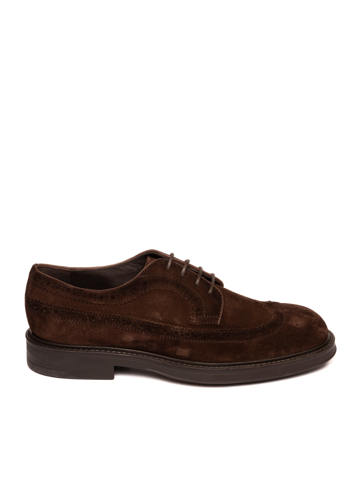 HENDERSON Derby camoscio fondente 84202 SUEDE-FONDENTE