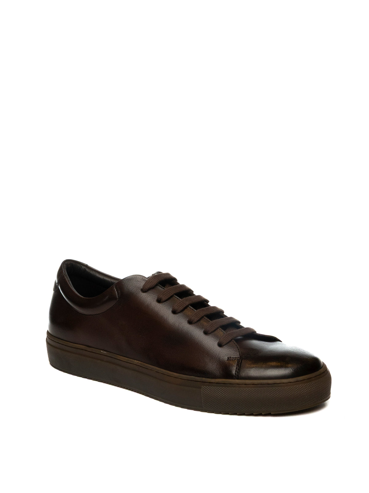 JEROLD WILTON Sneaker pelle moro 732 POSITANO-EBANO