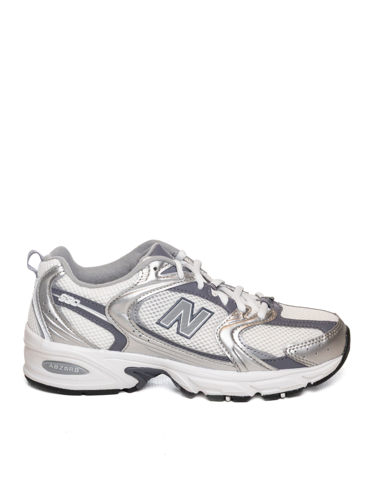 NEW BALANCE 530 SMP-WHT/SILVER
