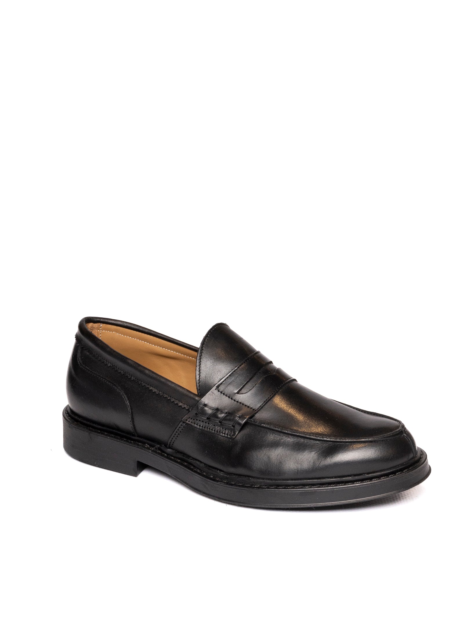 PICCADILLY Mocassino vitello nero 030 VIT-NERO
