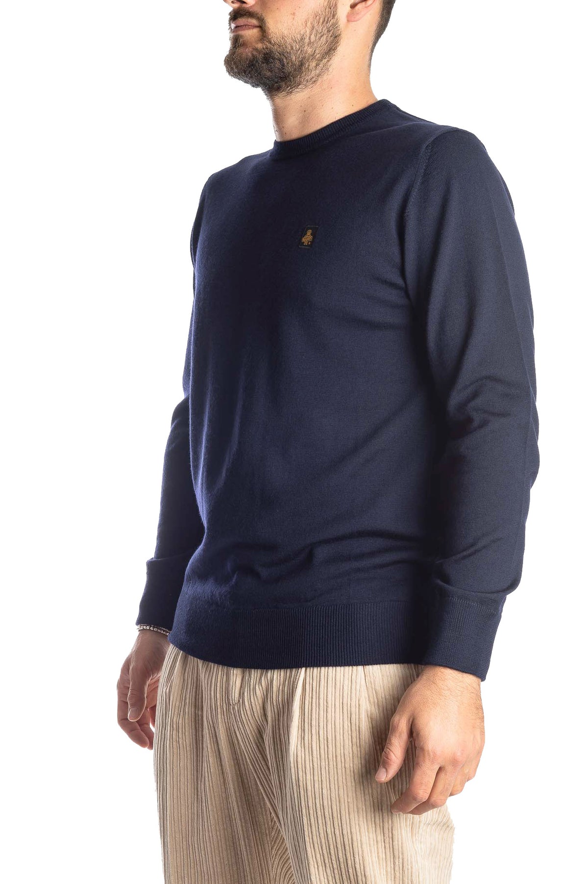 REFRIGIWEAR pullover bennet blu scuro<BR/> M26908 BENNET-F03700