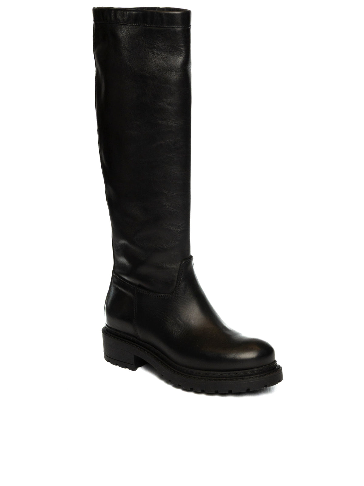 UP44 Stivale pelle nero MA672 VIT-NERO