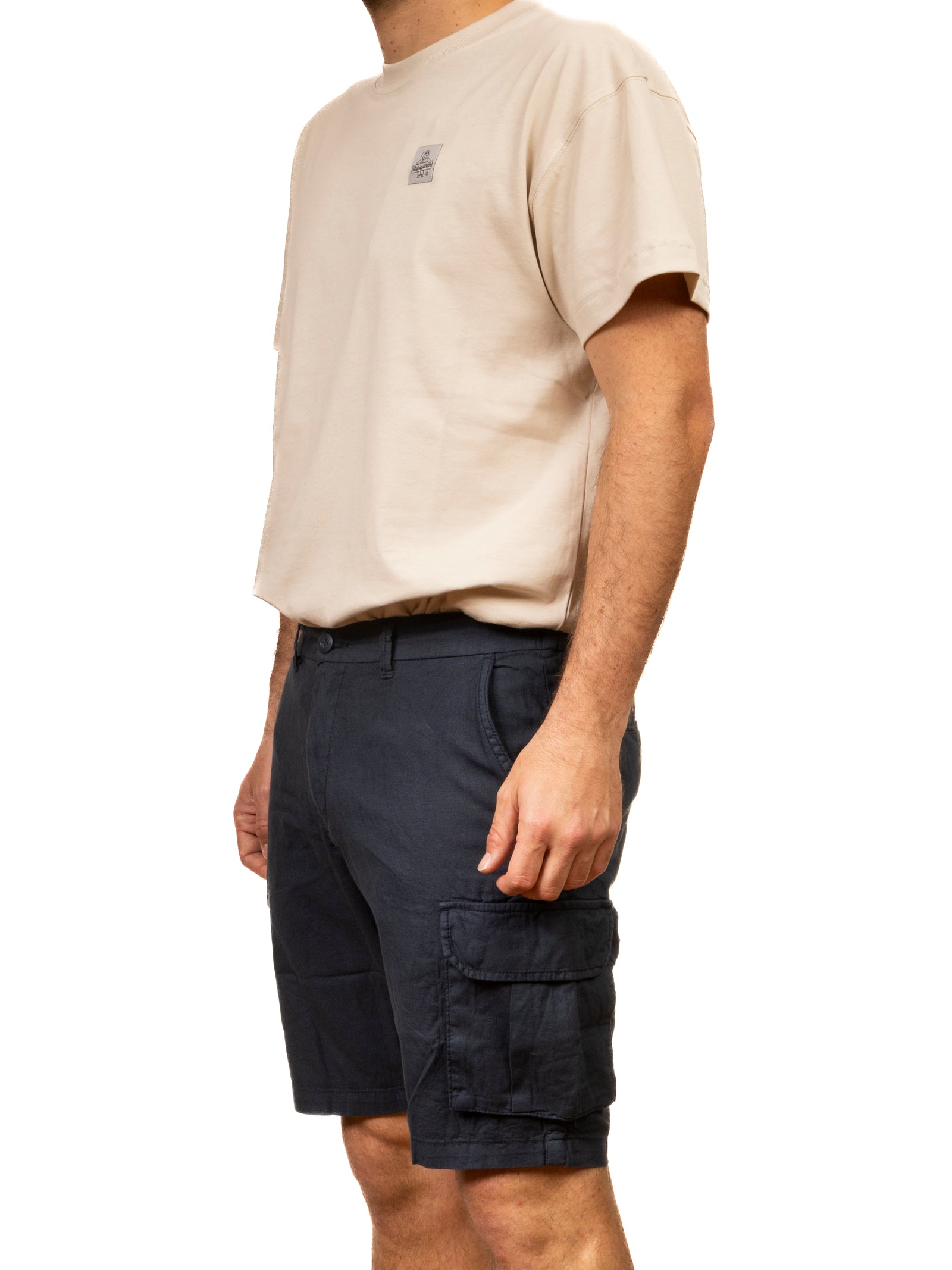 IMPURE bermuda cooper blu COOPER LINO-C01