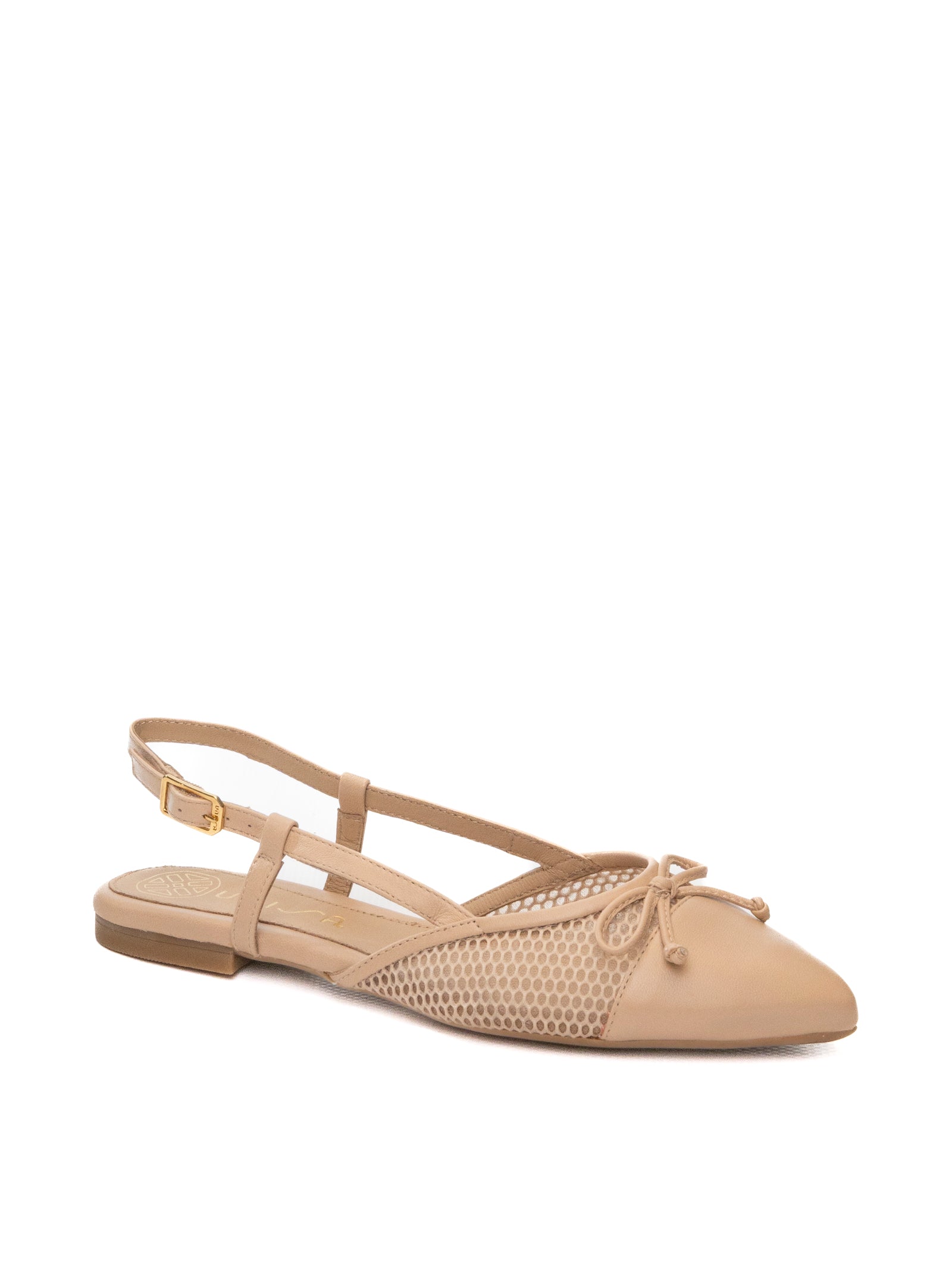 UNISA Chanel pelle e rete nude AMALE PELLE/RETE-SKIN