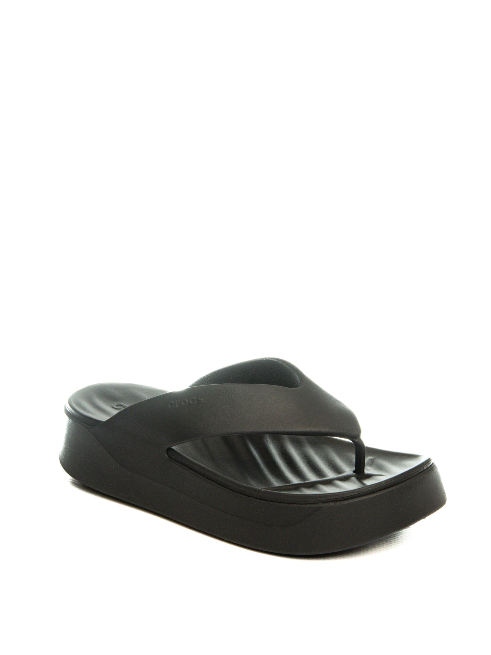 CROCS sandalo get plat fli nero 209410 GET.PLAT.FLI-BLK 001