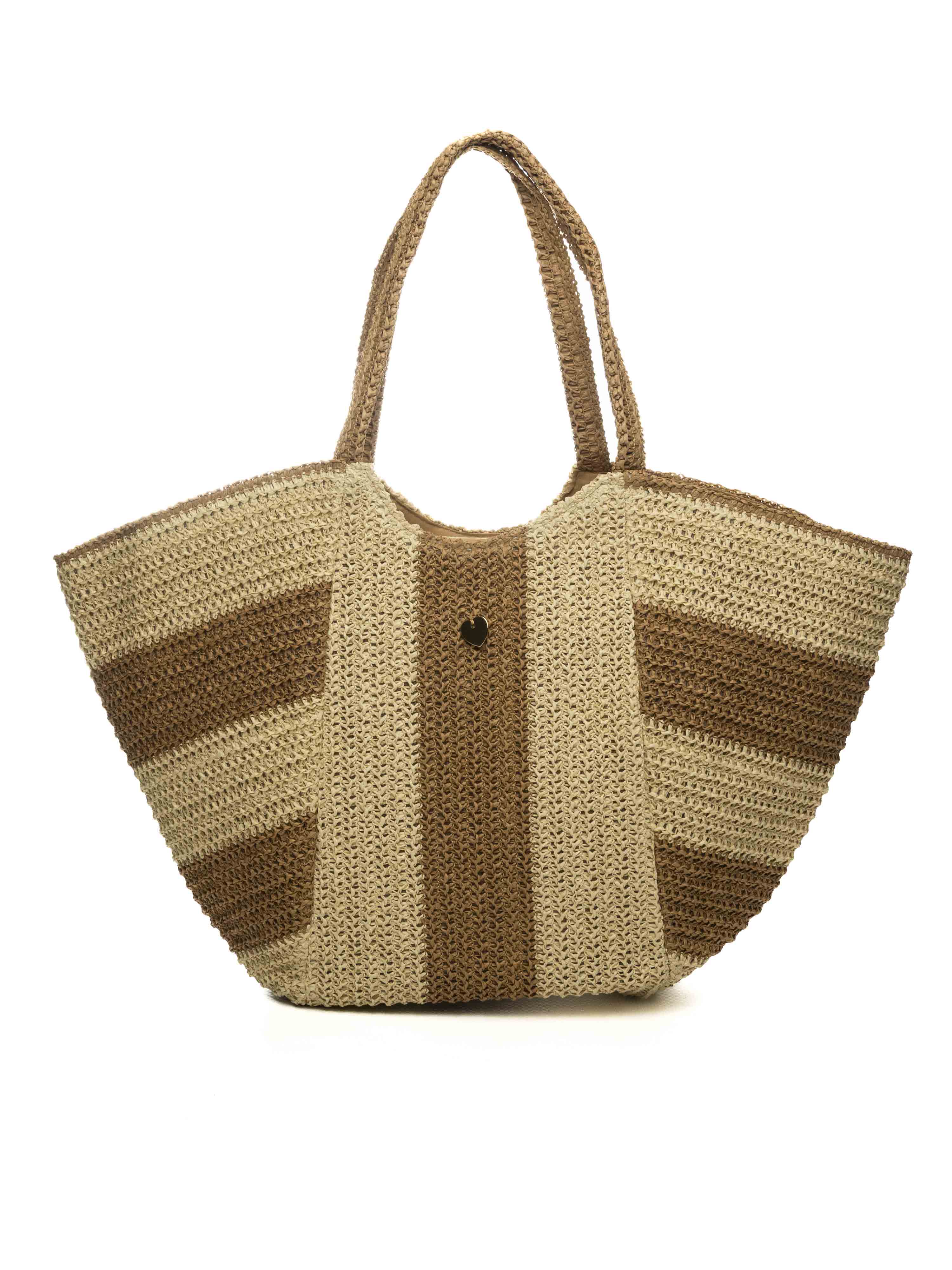 HATYOU borsa a spalla carta miele/naturale BP0371 CARTA-MIELE
