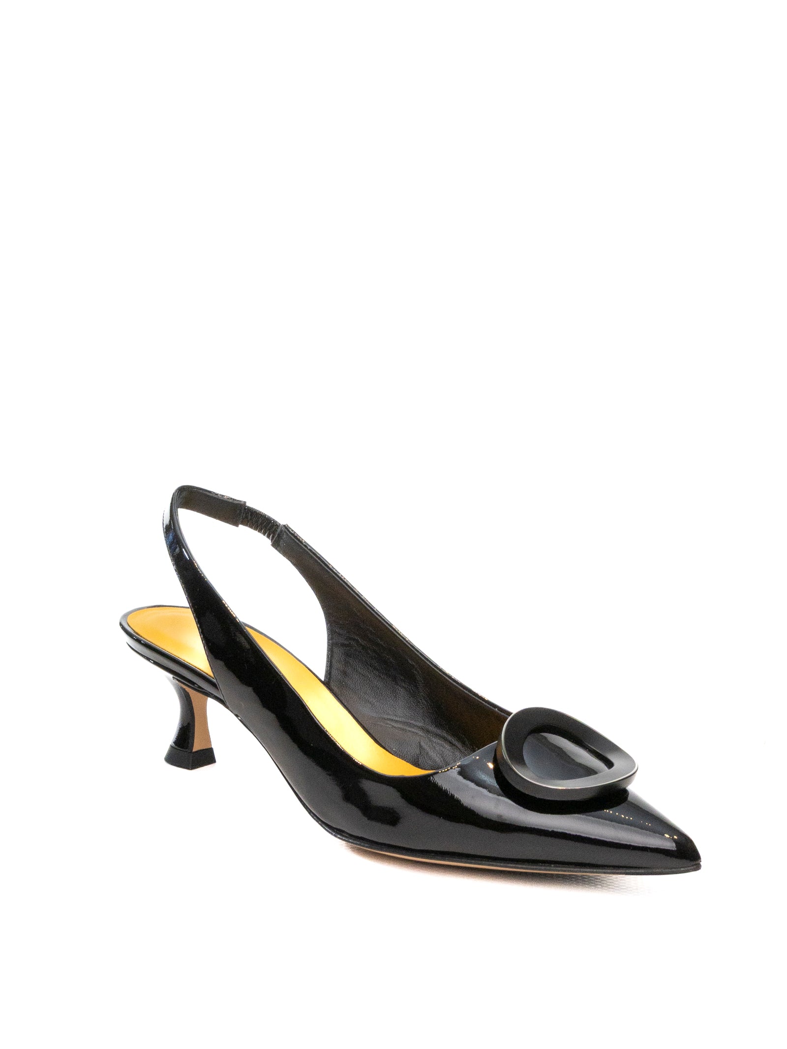 MARA BINI Chanel vernice nero U309 SPLENDOR-NERO