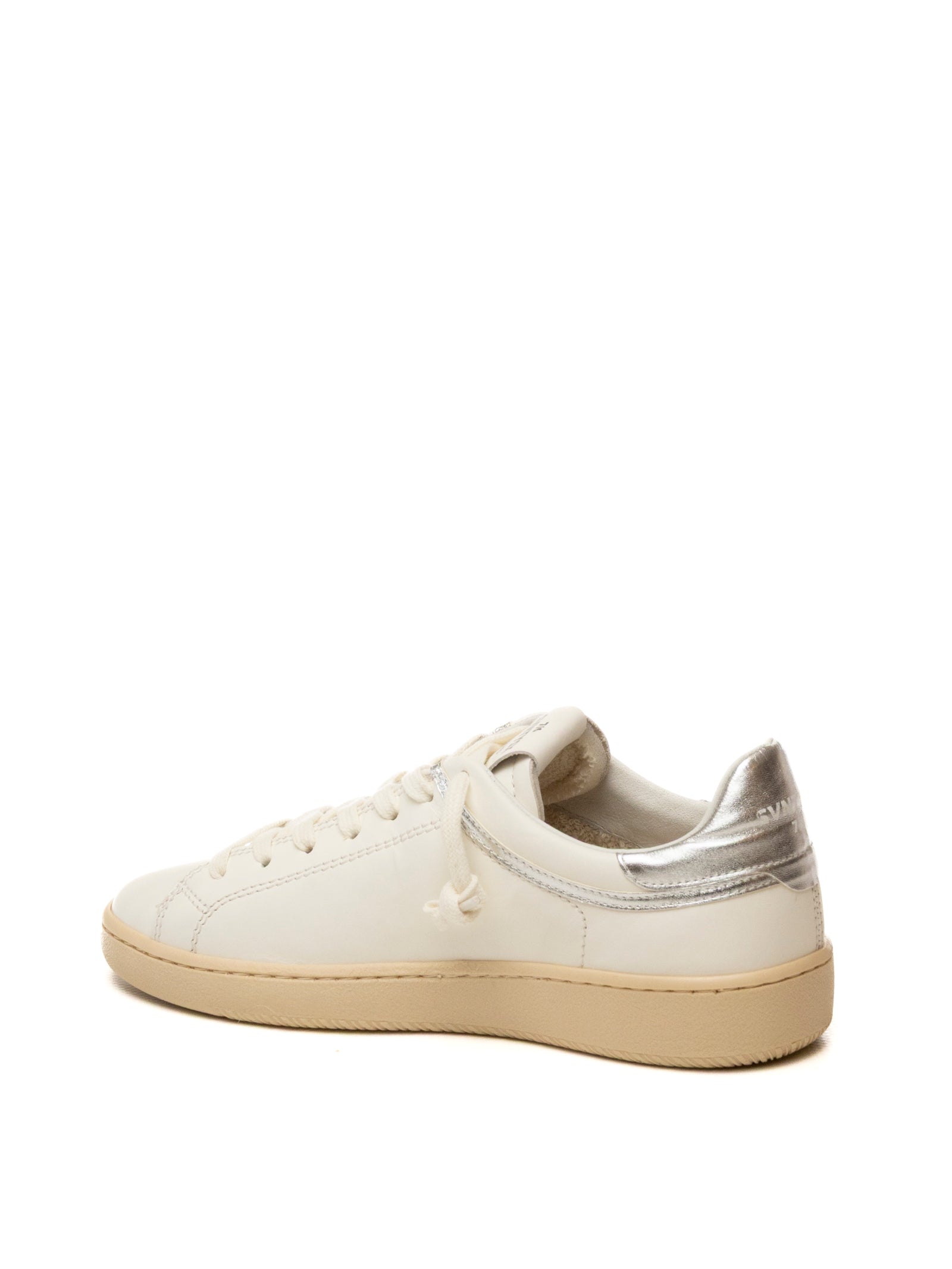 THE 76 Sneaker jump bianco/argento JUMP D PELLE-WHI/SILV
