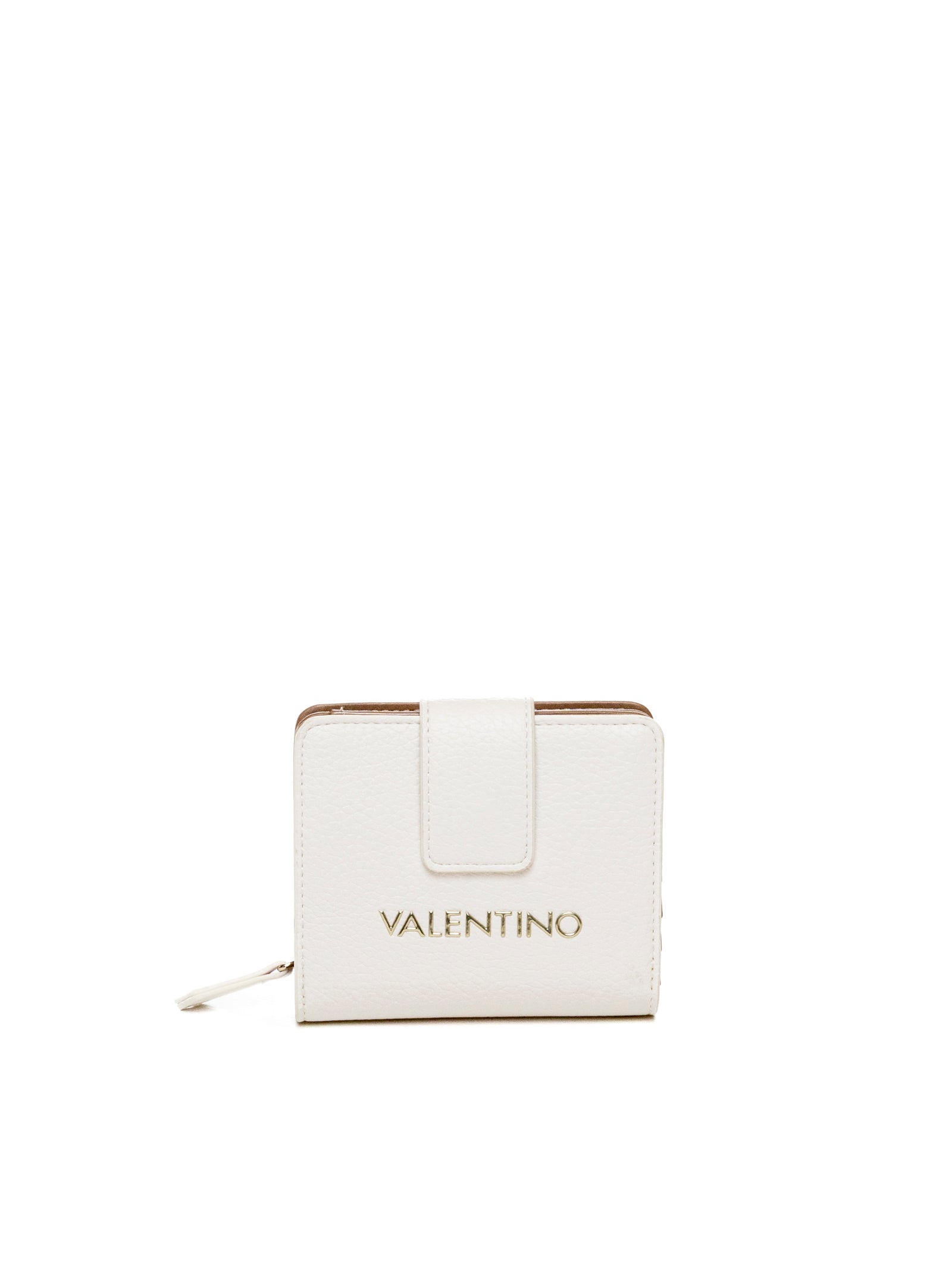 VALENTINO portafoglio pelle bianco VPS5A8215 ALEXIA-BIA/CUO
