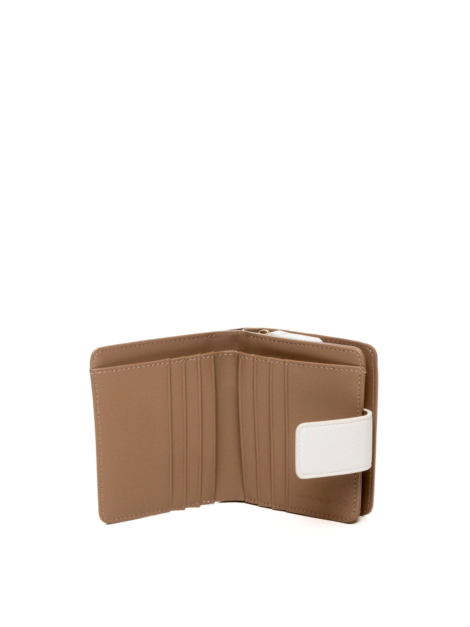 VALENTINO portafoglio pelle bianco VPS5A8215 ALEXIA-BIA/CUO