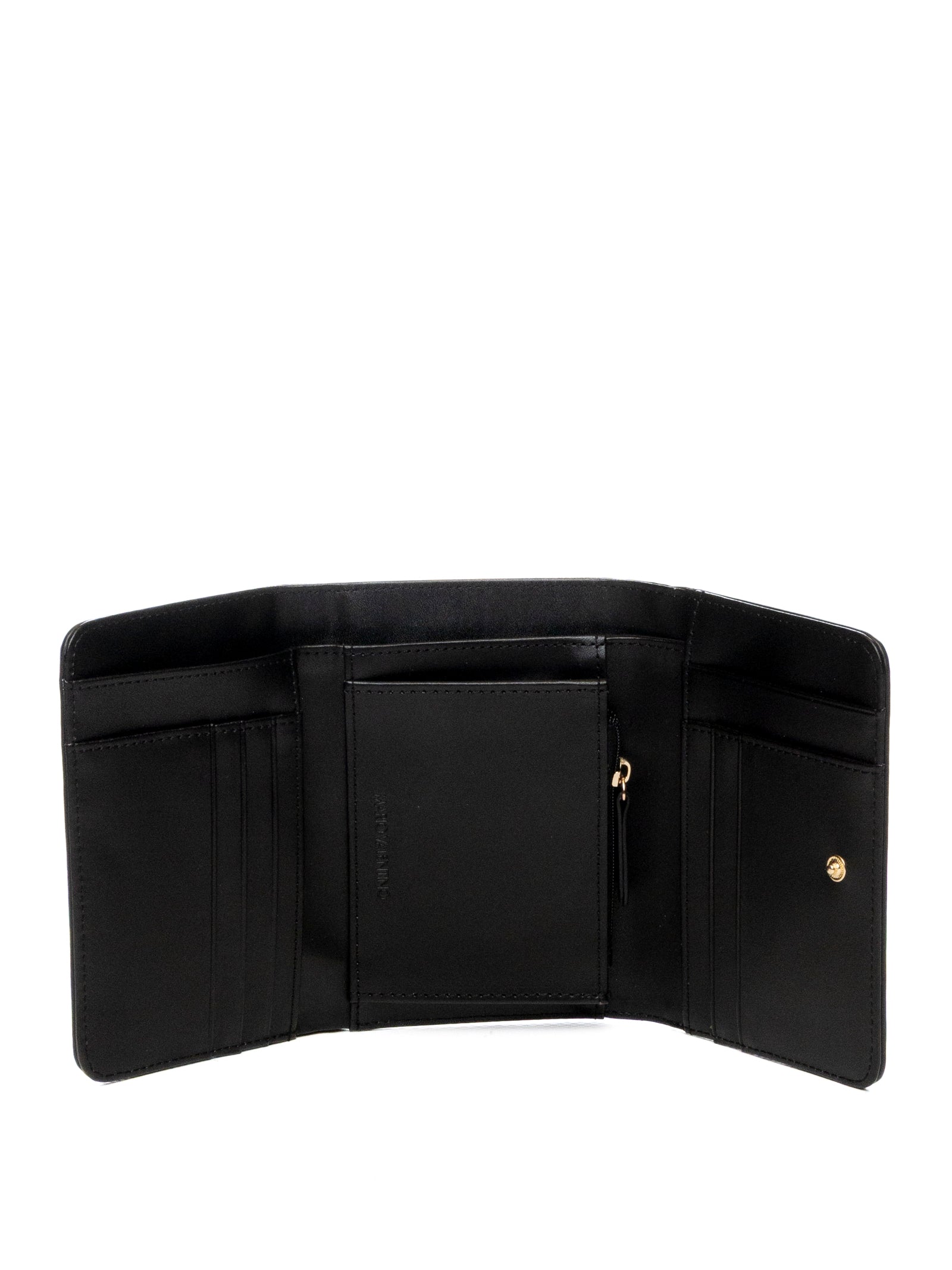 VALENTINO Portafogli pelle nero VPS7LX43 BRIXTON-NERO