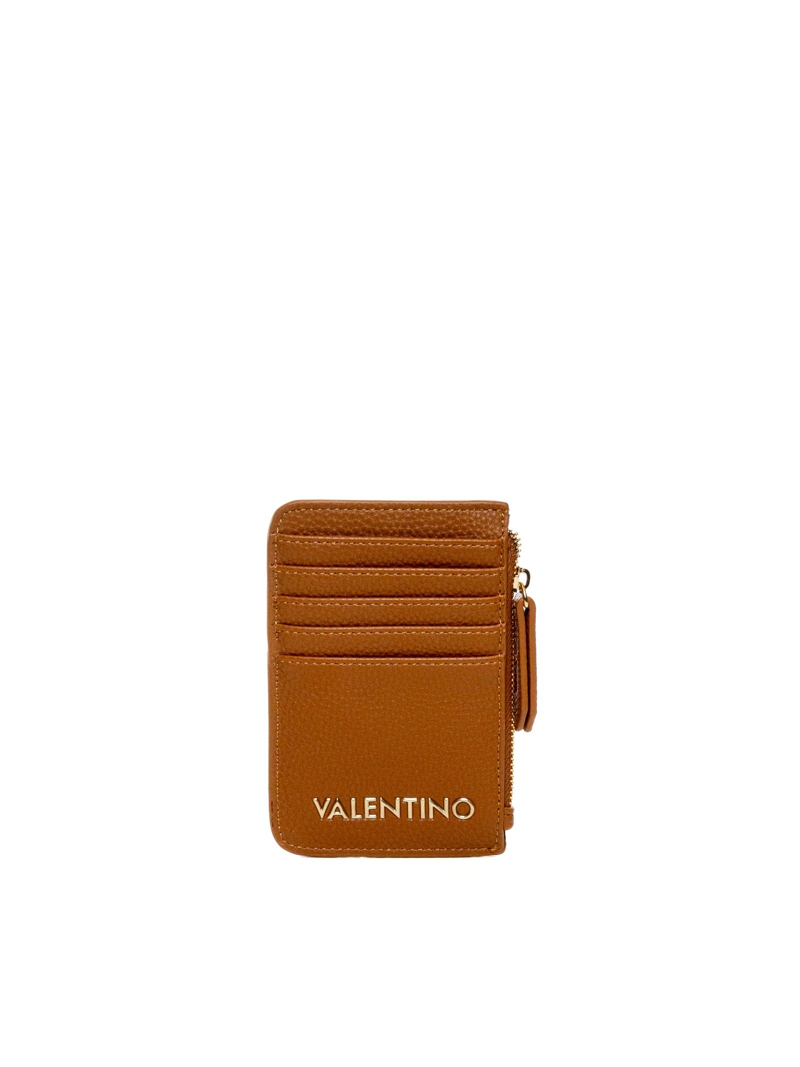VALENTINO Portacarte pelle cuoio VPS7LX820 BRIXTON-CUOIO