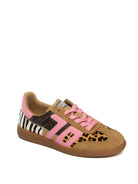 BACK 70 Sneaker squin pony multi SQUID PONY.02-LEOP.MULTI 