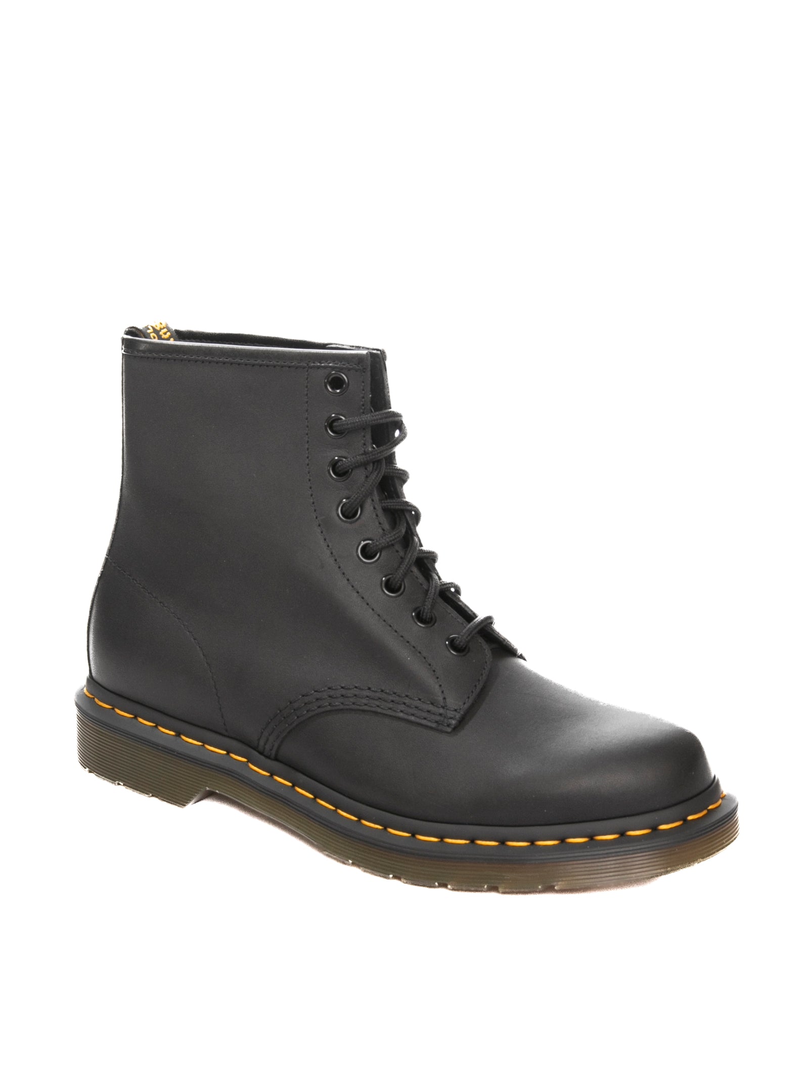 DR. MARTENS Anfibio 1460 greasy nero 1460U GREASY-BLACK 