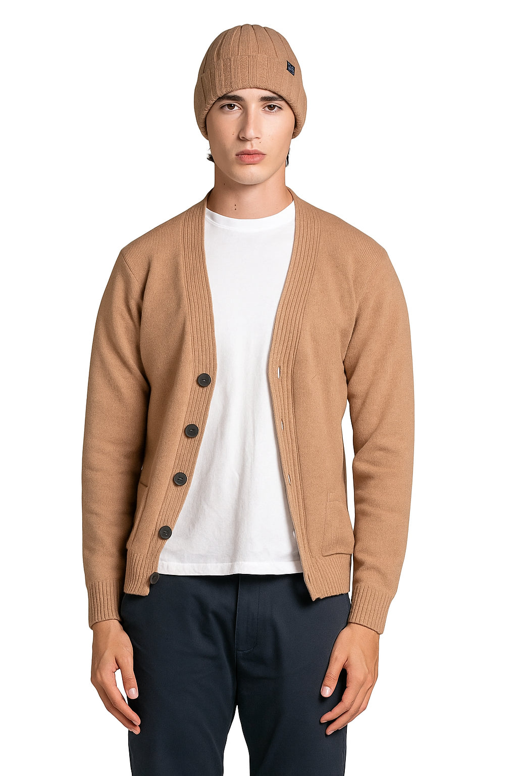 IMPURE pullover lana beige CHAD LANA-ALMOND 