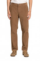 IMPURE pantalone velluto marrone MIHARA VELL-MUD 