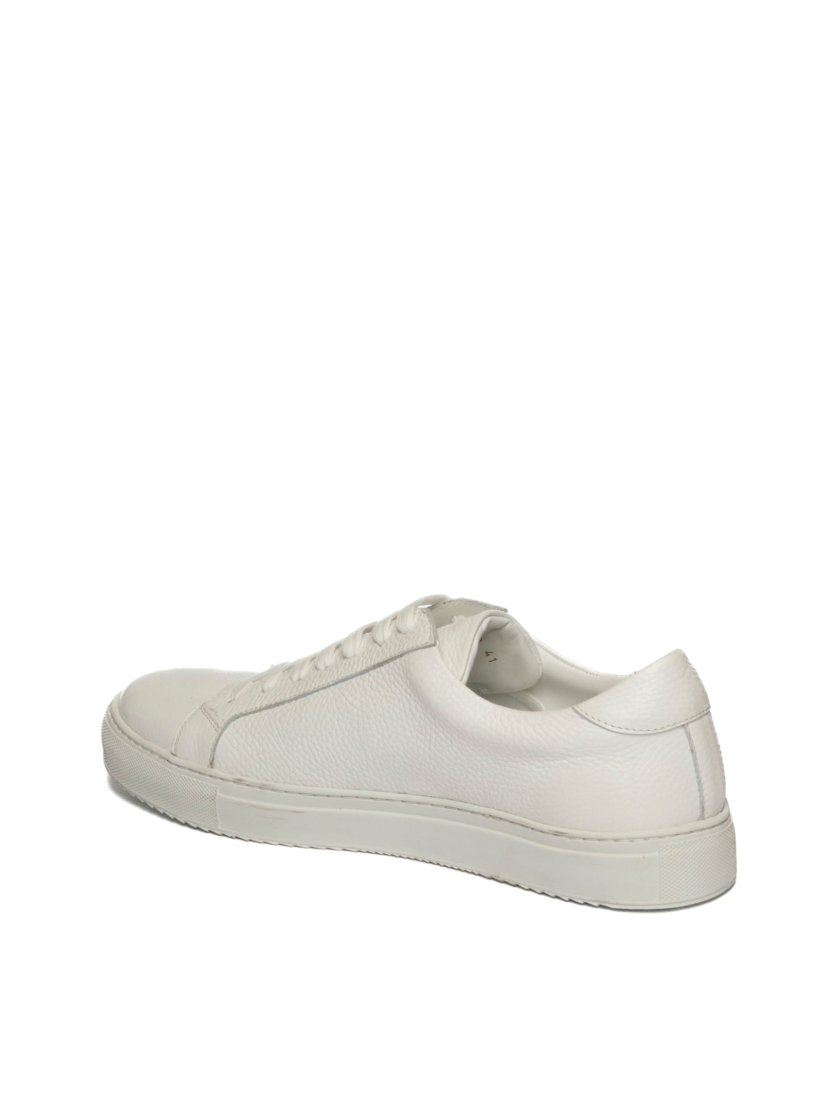 JEROLD WILTON Sneaker pelle bianco 1013 CUIR-BIANCO 