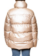 MORE giubbino piuma beige W504 PIUMA-BEIGE 