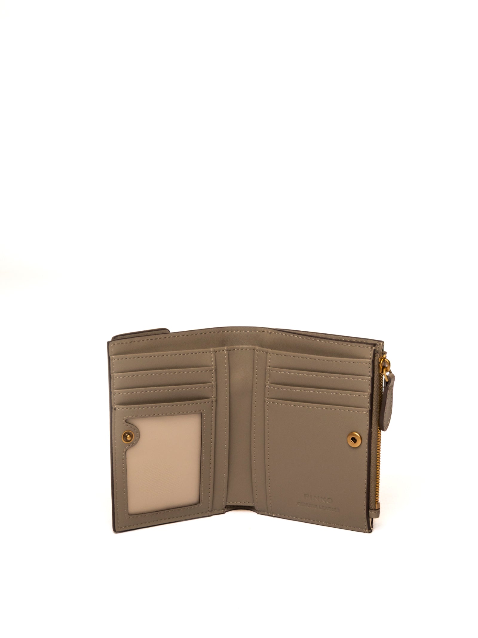 PINKO portafoglio compact marrone 103612-A0F1 COMPACT-I68Q 
