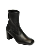 UNISA Tronchetto pelle nero MARVY PELLE-BLACK 