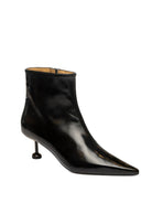 WO MILANO Tronchetto pelle nero 702 PITTI-NERO 