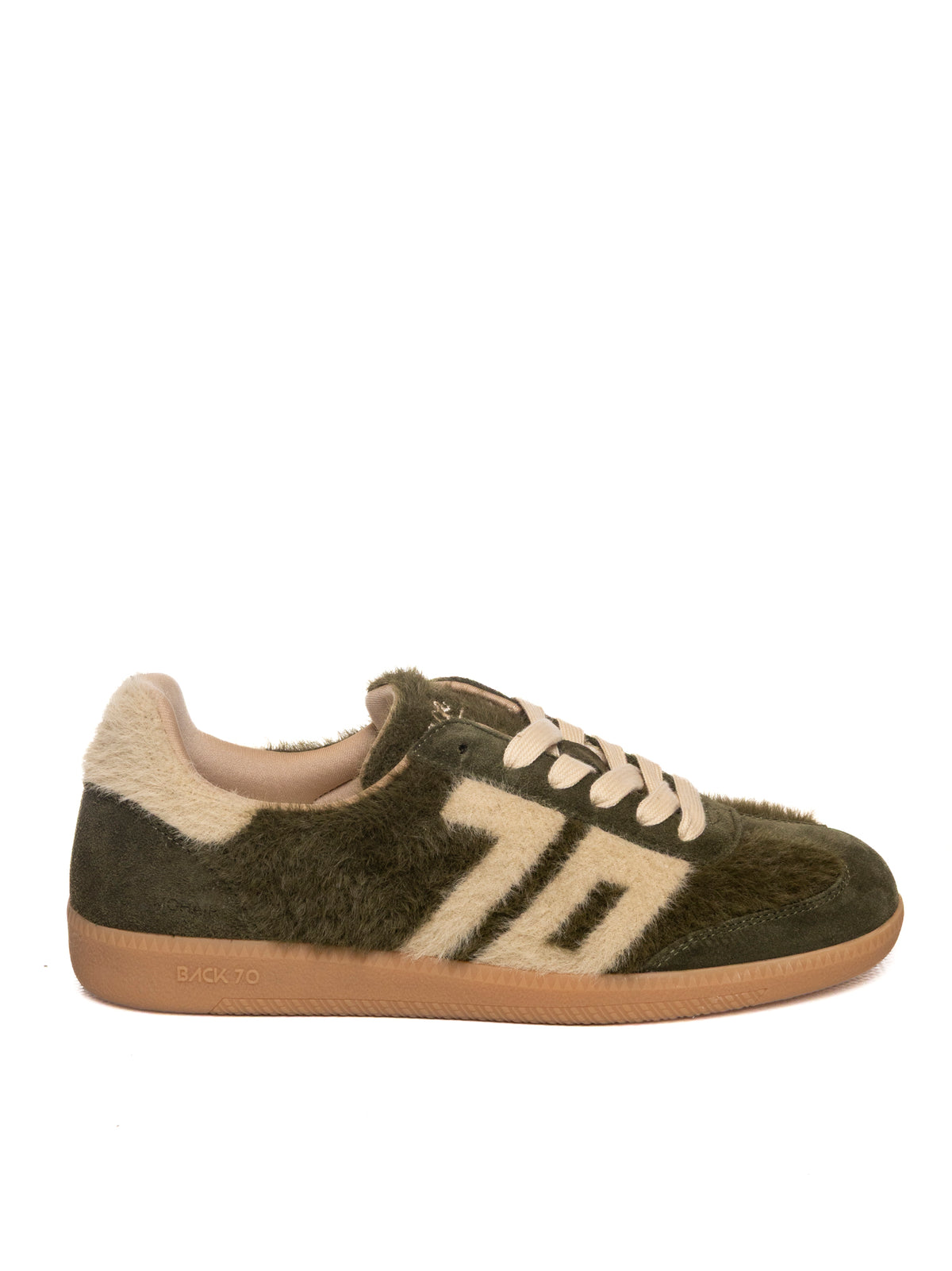 BACK 70  MOHAIR M104-FOREST/BEIGE 