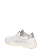 D.A.T.E.  COURT 2.0 D CALF-WHT/SILV 