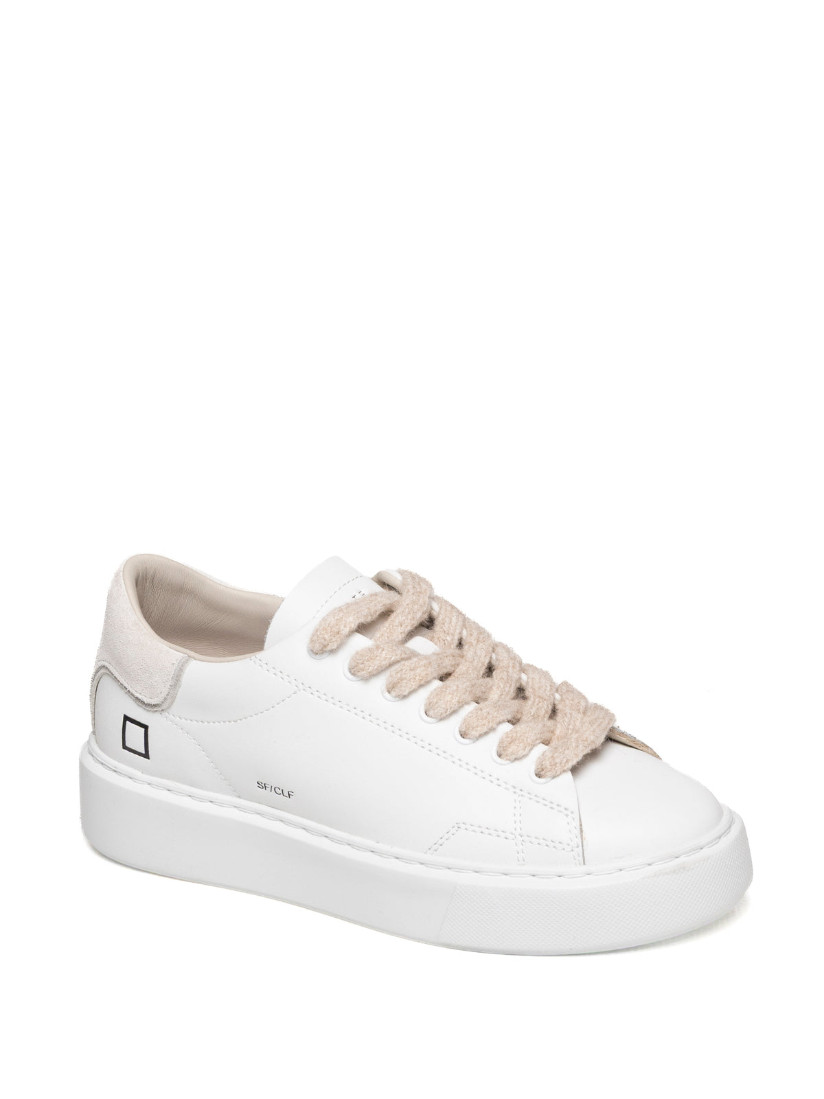 D.A.T.E.  SFERA CALF-WHITE 