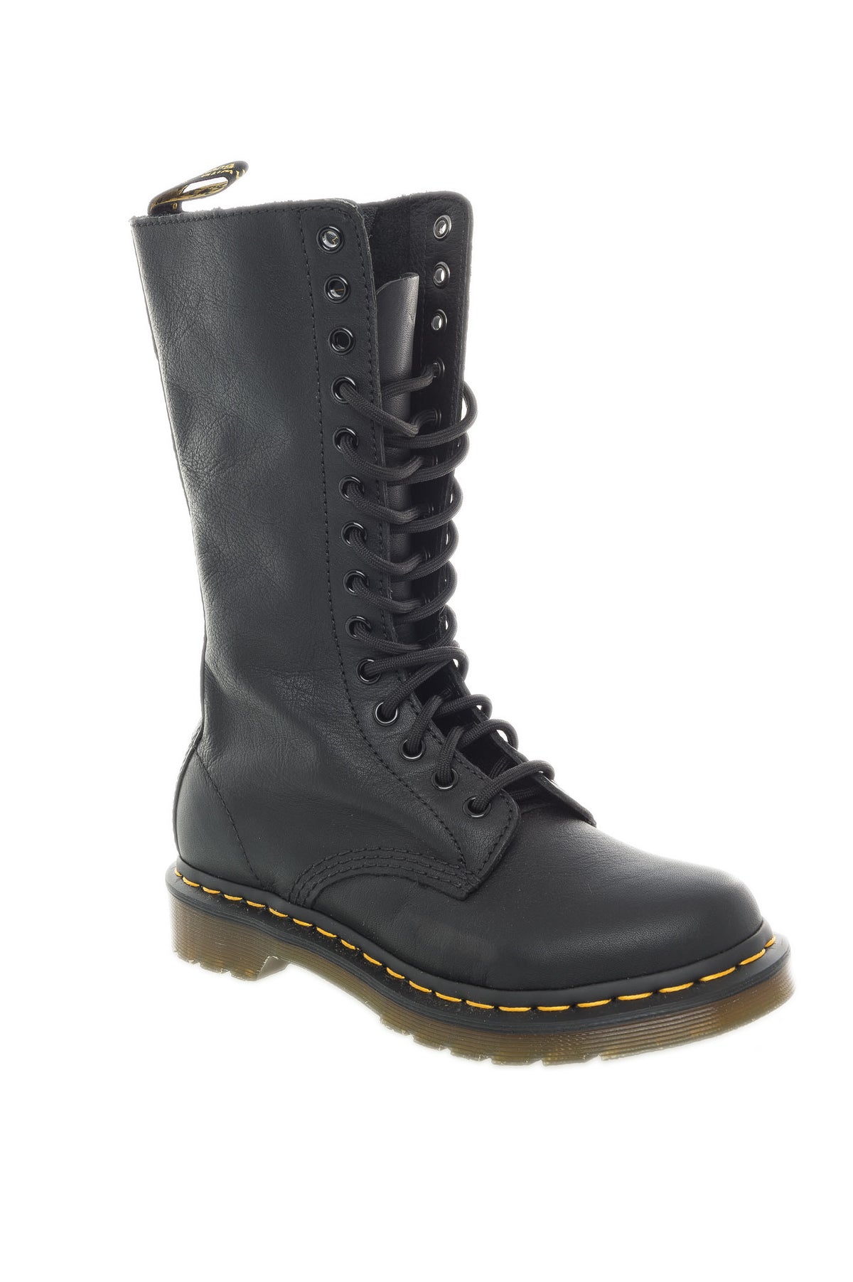 DR. MARTENS anfibio 1B99 Virginia nero 1B99 VIRGINIA-BLACK 