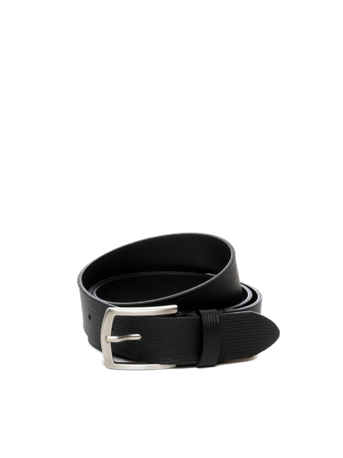 GUESS Cintura pelle nero R-BM7874 P6235 MILANO-BLACK 
