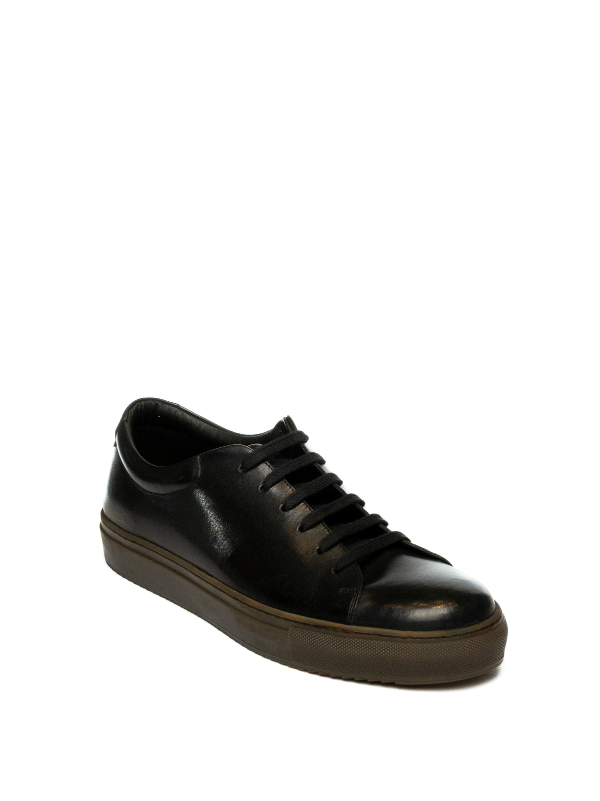 JEROLD WILTON Sneaker pelle nero 732 POSITANO-NERO 