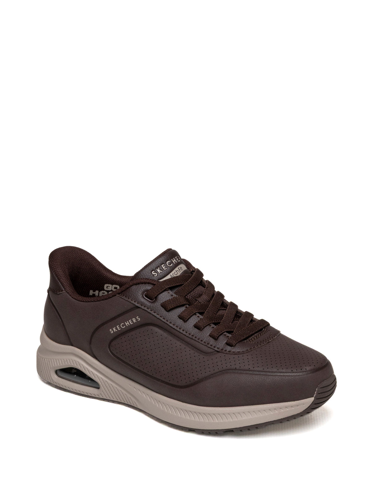 SKECHERS arch fit uno - relaxing on ai 183443 ARCH FIT UNO-CHOC 