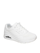 SKECHERS uno - stand on air 73690 UNO - STAND ON AIR-WHITE 