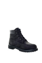 TIMBERLAND Boot in pelle impermeabile nero TB112907001 BOOT-BLACK 