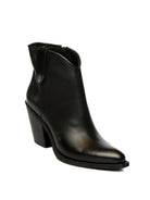 UP44 Tronchetto pelle nero DX757 VIT-NERO 
