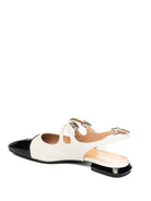 FRANGISOLE Chanel pelle bianco/nero KIG60 NAP/NPLK-BEIGE/NERO 